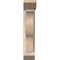 Ekena Millwork Funston Slat Smooth Bracket w/ Offset Brace, Douglas Fir, 5 1/2"W x 16"D x 28"H BKT0604X16X28FST06SDF - alternate 3